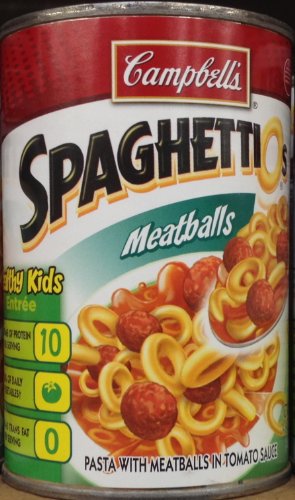 Campbell's Spaghettios With Meat Balls 14.75Oz (20-Pack) #TOP18