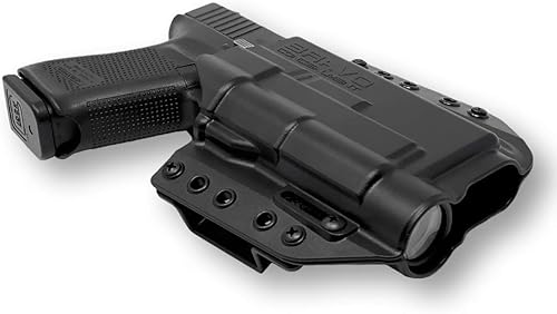 Miniatura 3 de PARENT Funda para S&W M&P 9,40 2.0 (4"-4.25") con Streamlight TLR-1 - Transporte ocultoAjuste personalizado a su pistola - Bravo Concealment