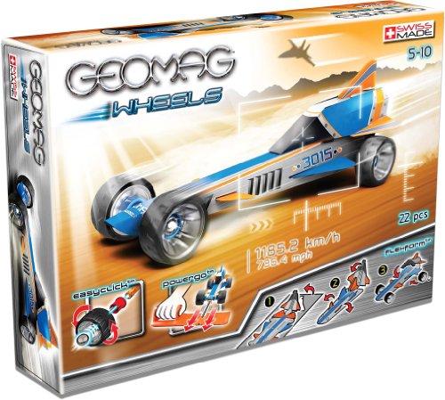 Preisvergleich Produktbild Geomag 706 - Wheels B mit Rampe, 23-teilig