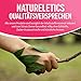 NATURELETICS HIMBEERE 1kg - Natürliches Premium Whey Protein aus Deutschland ohne Zusatz von Zucker, Süßstoffe, Aspartam & Sucralose - kohlenhydratarm – 22,6 % BCAA – reines Eiweißpulver