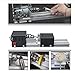 BACHIN Mini Lathe Beads Polisher Machine DIY Machining for Table Woodworking Wood DIY Tool Lathe Standard Set DC 12V-24V 96W