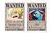 REAL-LISTIC One Piece Wanted Poster 28.5cm×19.5cm, new version, Luffy 1.5 billion, a set of 16 pieces