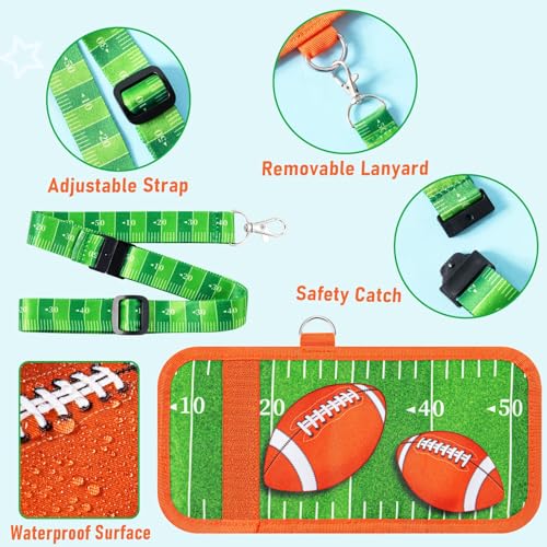 Image of WAWSAM Football Kids Wallet for Boys, Trifold Boys Wallet for Kids Age 4-18