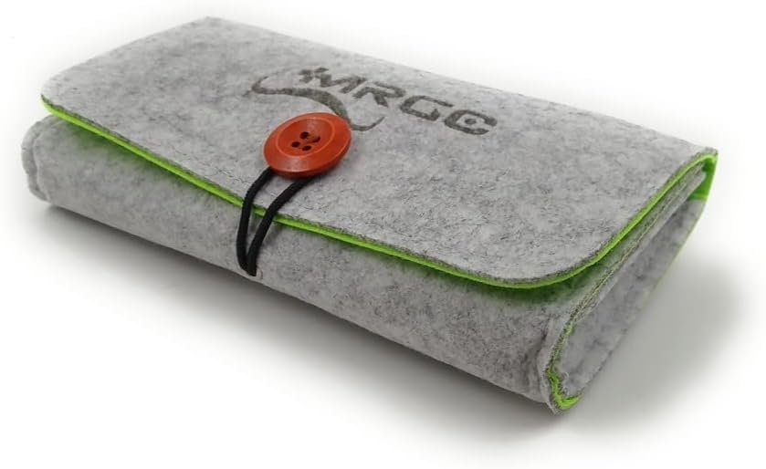 Felt Soft Case Carrying Bag for PSP 1000 / PSP 2000 / PSP 3000 / Nintendo 2DS XL - Portable Travel Case, Protective Pouch for Handheld Retro Game Console (Grey)