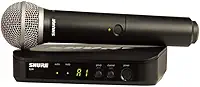 Shure BLX24/PG58 Microfone Sem Fio, Loja Oficial, 2 Anos de Garantia