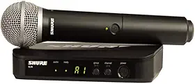 Shure BLX24/PG58 Microfone Sem Fio, Loja Oficial, 2 Anos de Garantia