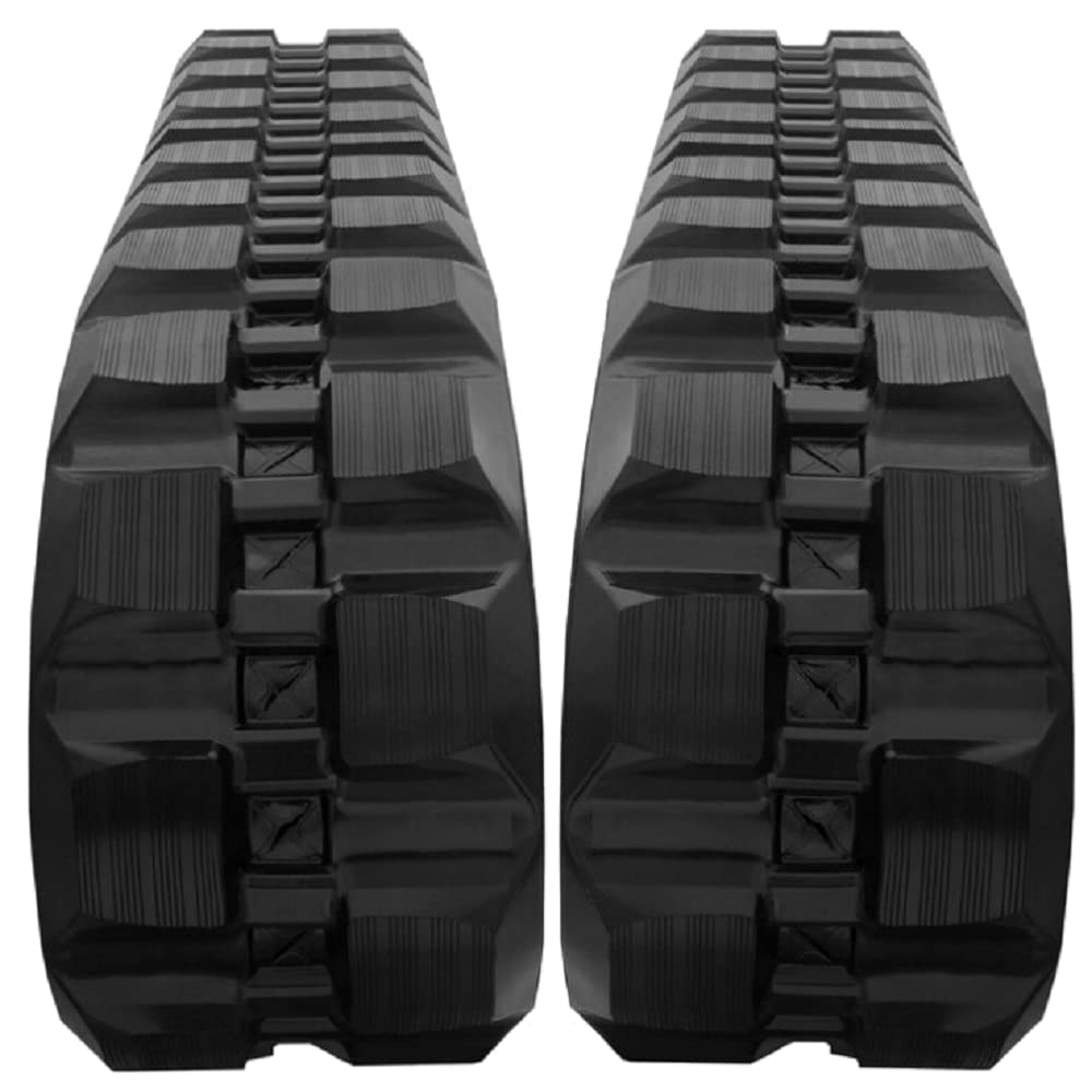 Two Rubber Tracks for Bobcat T250 T300 T320 T740 T750 T770 450X86X55 Block 18"