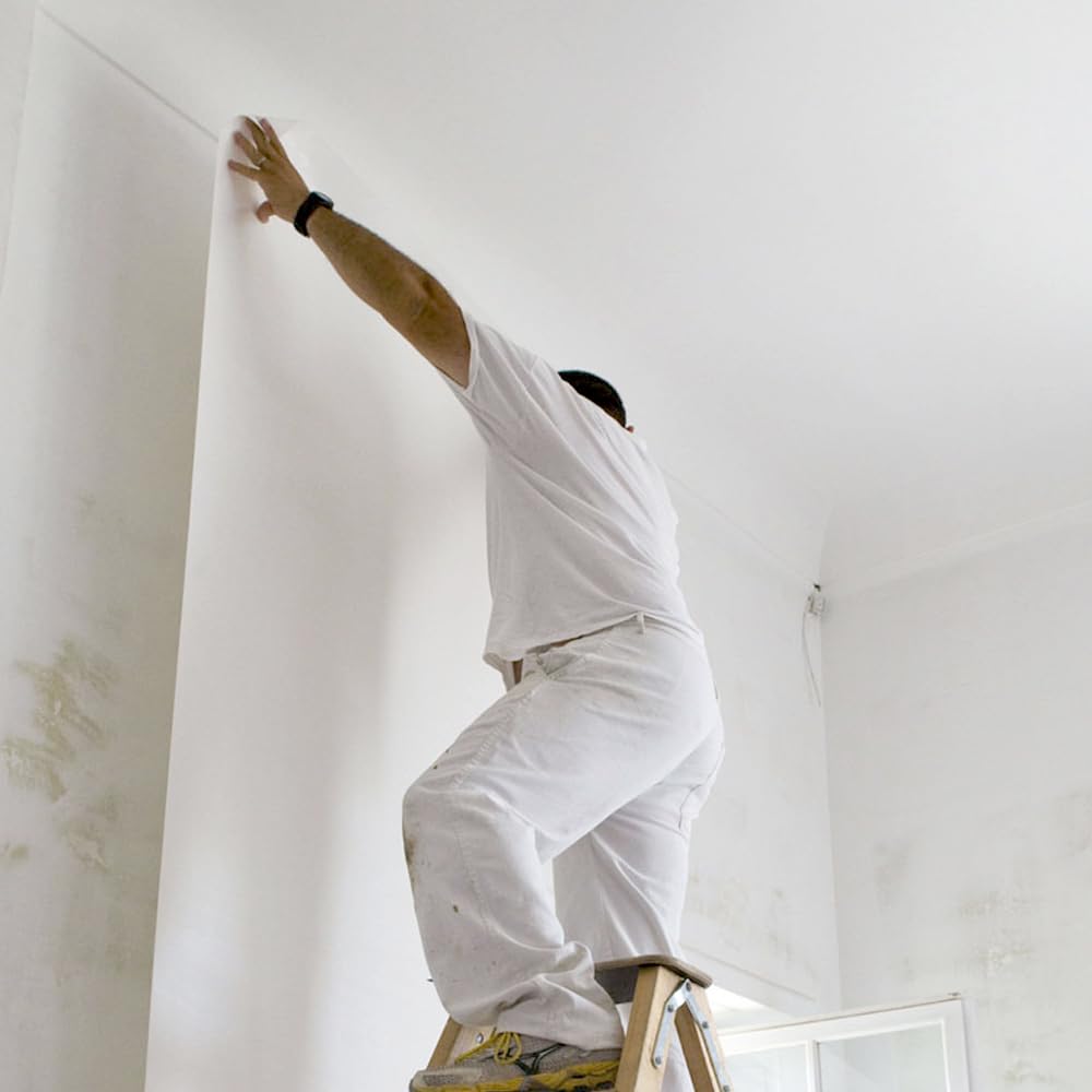 Velo fino pinturas para fachadas y paredes (Rollo 5m x 1m). Refuerzo de pinturas de fachadas e impermeabilización