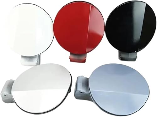 Miniatura 2 de 5K6809857C Fuel Gas Tank Filler Door Lid Cover Flap Cap Compatible For VW Golf MK6 GTI 2009 2010 2011 2012 2013 GRU Unprimed Black Red blue(Silver)