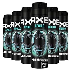 Déodorant Homme Spray AXE Apollo - 48h de Fraîcheur