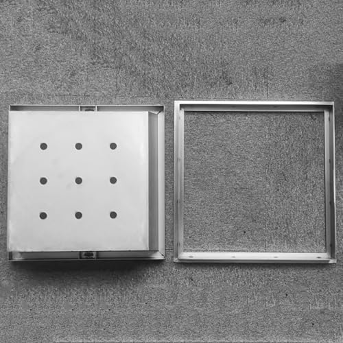 Tapa de inspección de acero inoxidable cuadrada decorativa de alta gama 5