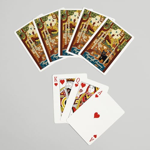 Baraja de cartas Poker Lantern Press Flagstaff Arizona miniatura 7