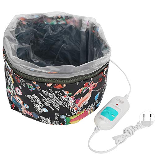 Gorro térmico aislado impermeable con calefacción de 3 engranajes, sombrero para el cuidado del cabello, cuidado del cabello, peluquería en casa,(220V, European standard)