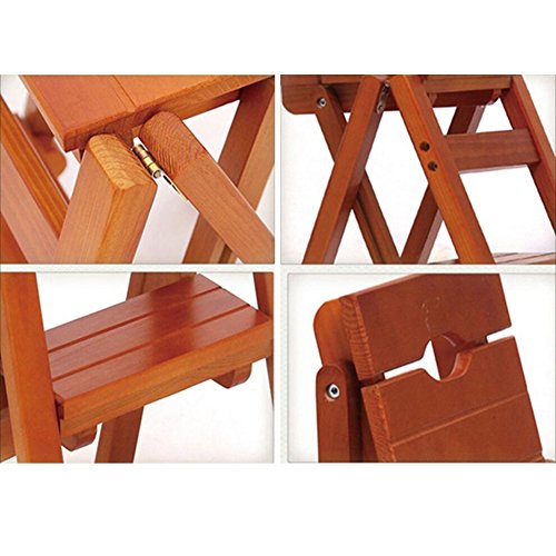 Tabouret multifonction LUNEZY portable et pliable à 2 marches pour un gain de place - 6