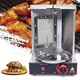 Griglia per kebab per casa, kebab macchina in acciaio inox, griglia verticale