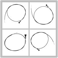 Vista 2 de 237 cables de estrangulamiento universales giratorios. Conducto de 60". Cable interior de 36". Viaje de 2-34