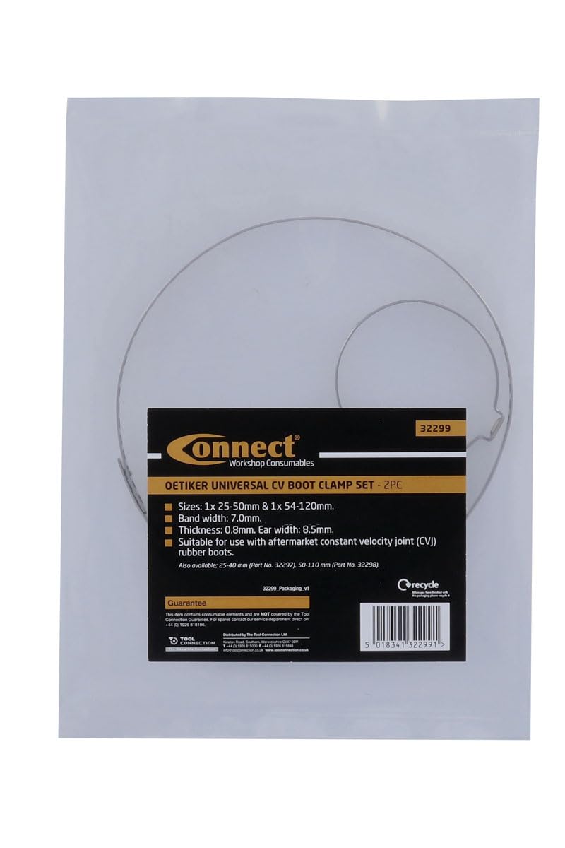 Connect Oetiker Universal CV Boot Clamp Set 2pc 32299