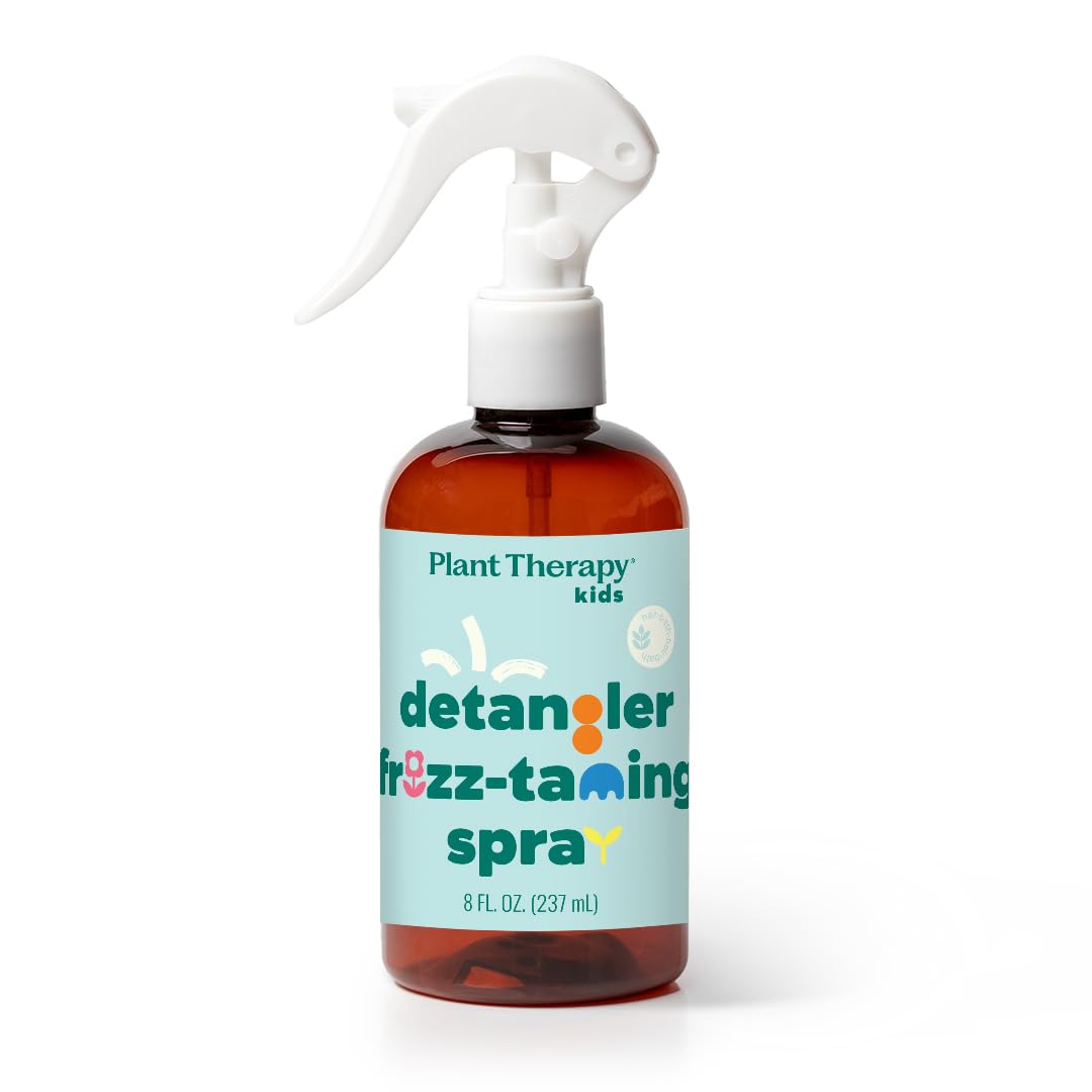 Plant Therapy Kids Detangler Frizz-Taming Spray 8 oz Smooth - detanglers | Mubboo