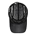 LETHMIK Sport Cap Summer Quick-Drying Sun Hat Unisex UV Protection Outdoor Cap Black