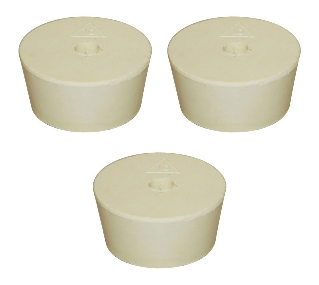 FastRack Drilled Rubber Stopper (103 Pieces) Solid