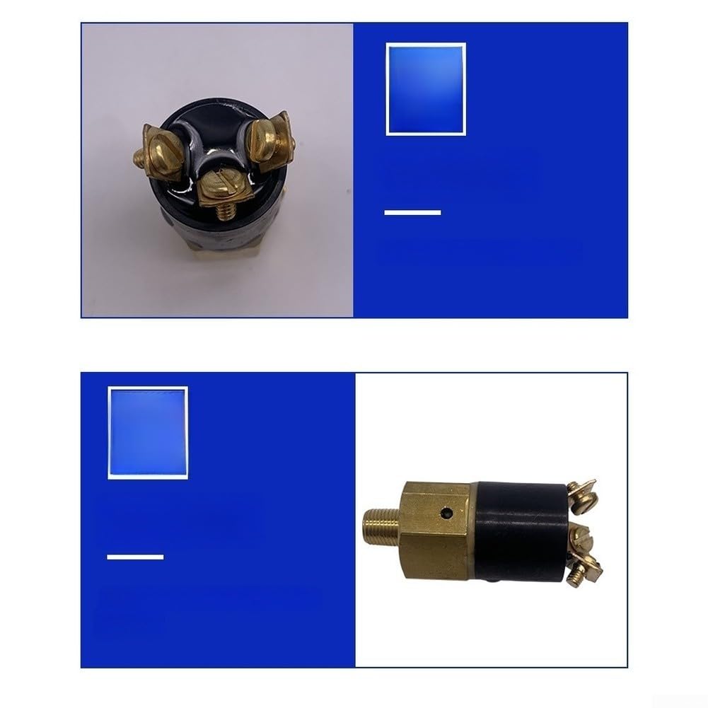 Sensor Presión Aceite Motor para cummins 23520023, Negro Sensor