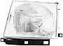 For Toyota Tacoma Rear Wheel Drive : 1997-2000 | Four Wheel Drive : 1998-2000 Headlight Lamp 1997 1998 1999 2000 Halogen Driver Left Side