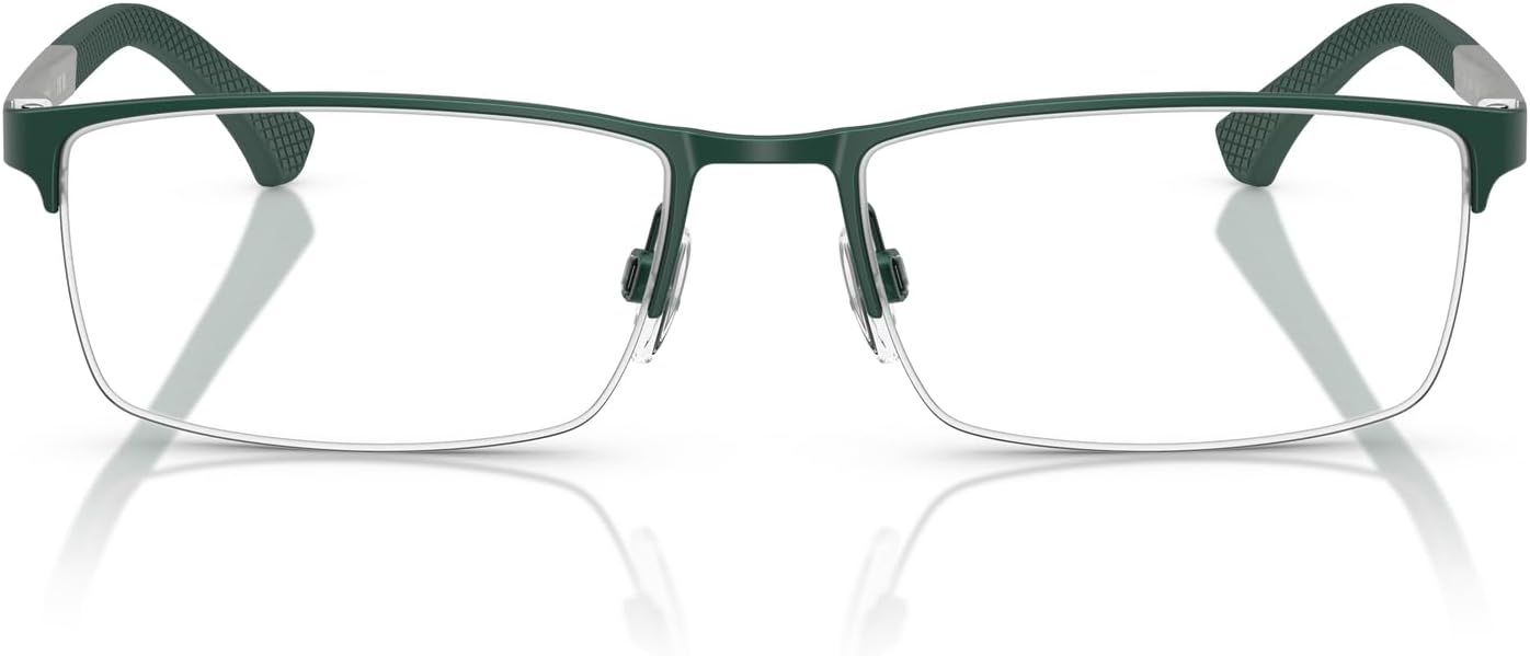 Mens EA1041 Rectangular Prescription Eyewear Frames