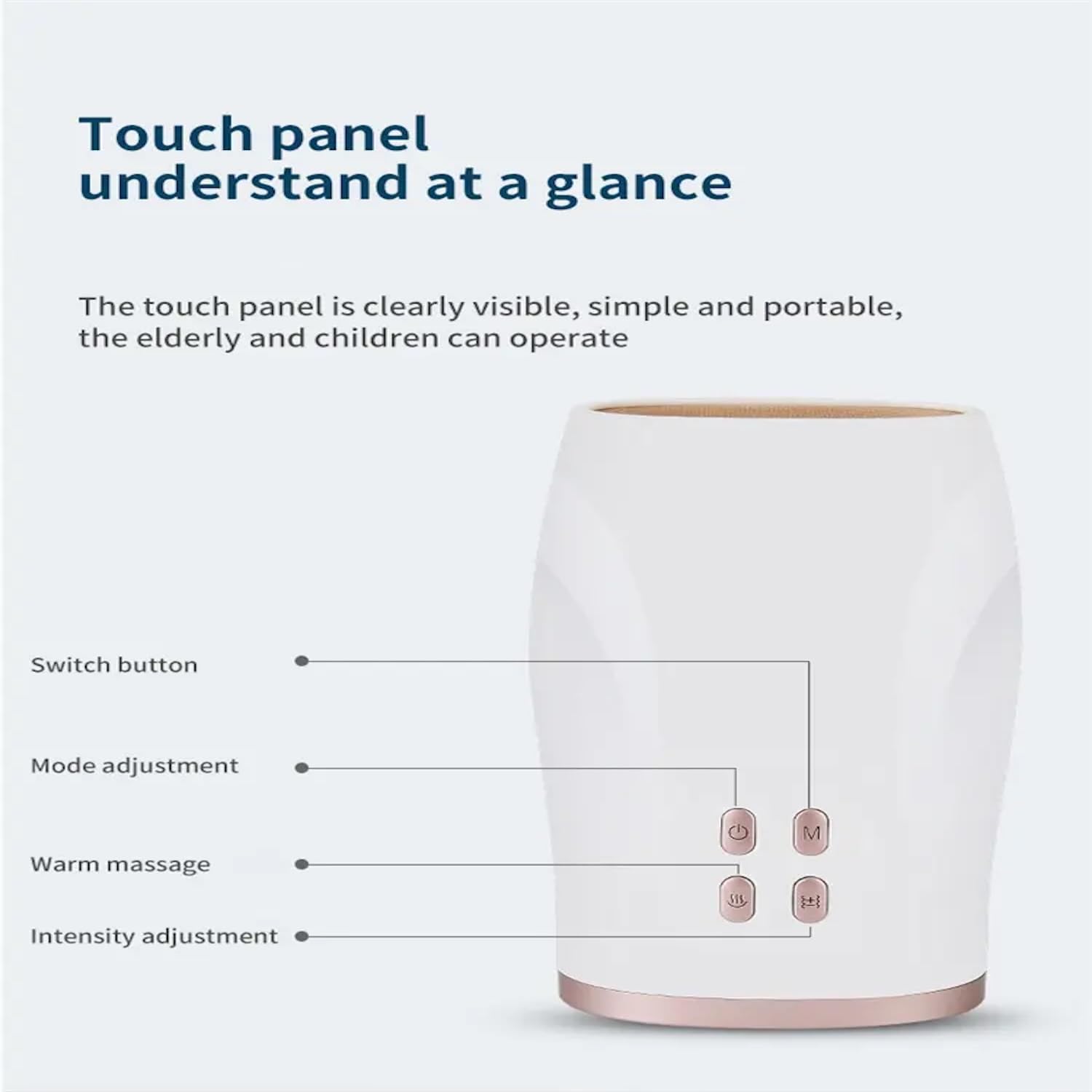 JINPRI Smart Hand Massager Machine,Acupressure massager,Hand Massage with Heat and Compression,Massager for Arthristis,Carpal Tunnel,Hand Wrist Finger Massager,3 Heat Levels&3 Intensities,Gifts for Women,Men