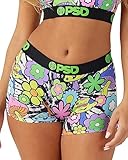PSD Women's Farout Boy Shorts, Multi, S