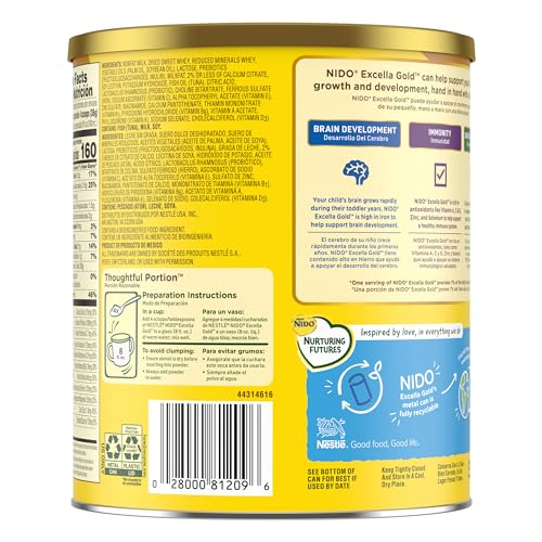 Nido Excella Gold Original Milk Powder 4 Pack Of 800G
