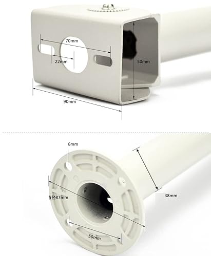 Multibao Heavy Duty 27cm/37cm/50cm Long Arm Adjustable 360° Mounting Wall Bracket Stand Indoor Outdoor For CCTV Camera (37cm Long) - Image 4
