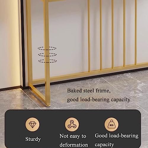 Supporti per Piante Tavolo consolle Moderno con Piano in Legno e Struttura in Metallo per Ingresso Stretto Dietro Il Divano Tavolo 80 cm Nero
