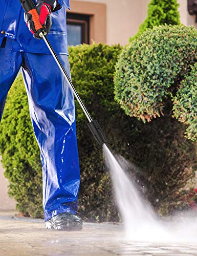 PAXCESS Electric Pressure Power Washer, High Jet Washer Portable Car Washer Machine with Spray Gun,26ft High Pressure Hose and Hose Reel,Jet Wash for Deep Clean Patios Fences Garden - Thumbnail 4