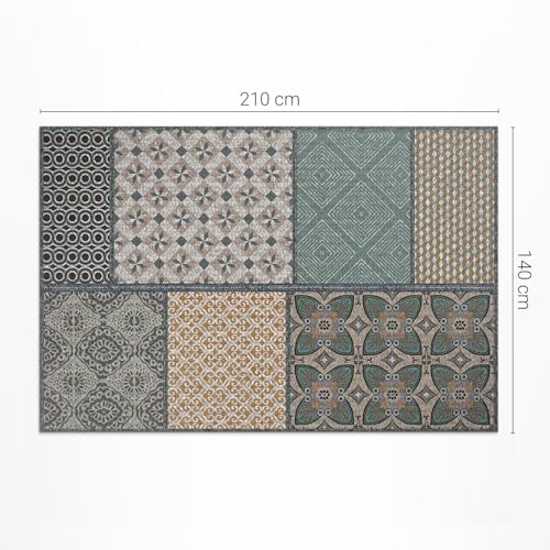 Tapis d'extérieur imperméable idéal pour la décoration de balcon et porche
