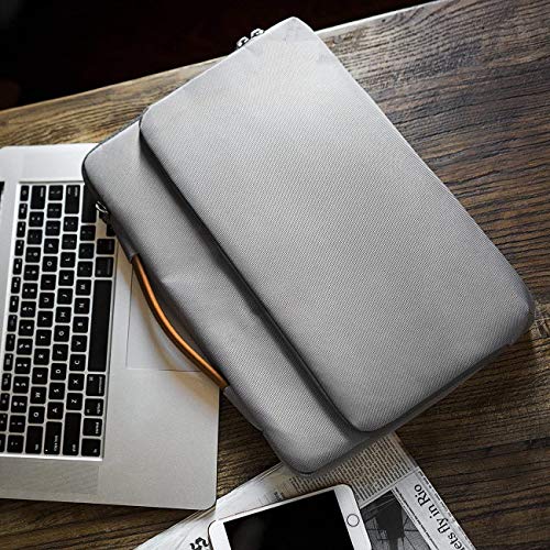 MOCA Polyurethane & Leather Compatible 13.3" MacBook Laptop Bag Sleeve for 13 13.3" Apple MacBook Air Pro Retina 13 13.3" a1466 a1369 a1502 MacBook... - Image 6