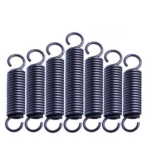 2pcs Hook Extension Tension Spring Wire Dia 2.5mm Springs Steel Mini Size Spring Heavy Duty Spring Length 60-300mm Springs(2.5 * 20 * 80)