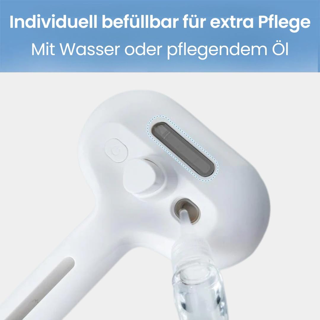 3-In-1 Fellbürste Mit Sprühnebel, Katzenbürste Mit Dampf, 3-In-1 Haustier-Grooming-Dampfbürste, Entfernt Lose Haare, Mit Selbstreinigungsfunktion, Smoothing (2PCS-3)