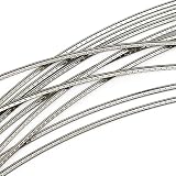 HUATOOL Guitar Fret Wires Stainless Steel 2.4mm 260mm Length Fret Wire Set Guitar Fingerboard Guitar