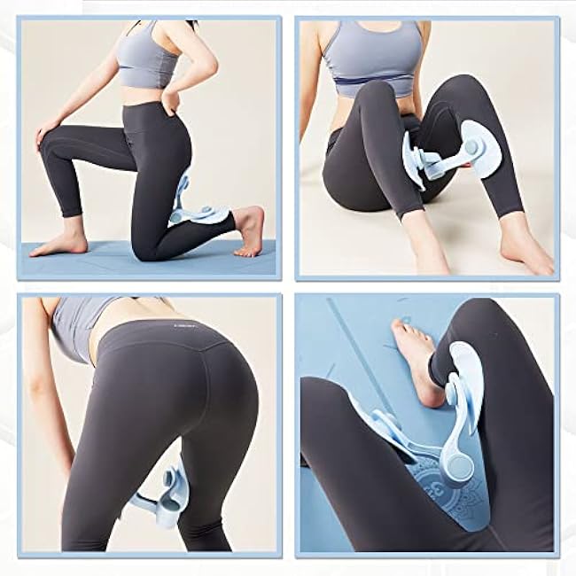 Pelvic Hip Trainer Thigh Master Kegel Exercises Device for Women Men Arms Legs Buttocks Strength Training Clip Sculptor Machine Applicable for Yoga Floor Muscle and Inner Thigh Training Home Gym