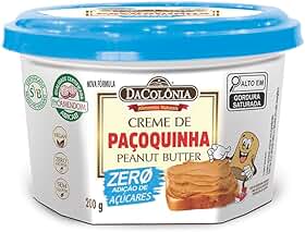 DACOLONIA CREME DE AMENDOIM SABOR PAÇOCA ZERO 200G