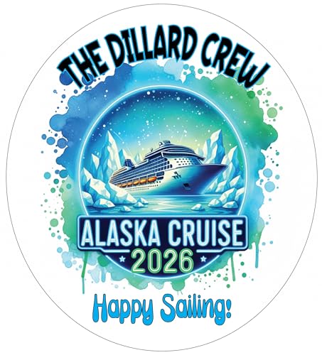Imán Decorativo Ovalado para Puerta de Crucero Alaska miniatura 2