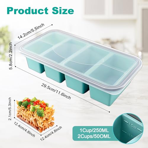 Molde de silicona RAYBIN para freezer 2 unidades miniatura 3