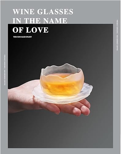 Miniatura 6 de Juego de tazas de sake de vidrio estilo japonés Soju Saki, tazas de té de vidrio, tazas de vino, mini tazas para beber, 2 unidades