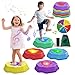 ABVSAB Stepping Stones for Kids with Light & Music, Indoor & Outdoor Toys for Toddlers Kids Ages 3+,Toddler Sensory Toy for Obstacle Course Coordination