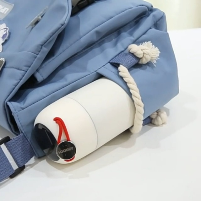 Bolso bandolera de nylon kawaii para mujer miniatura 7