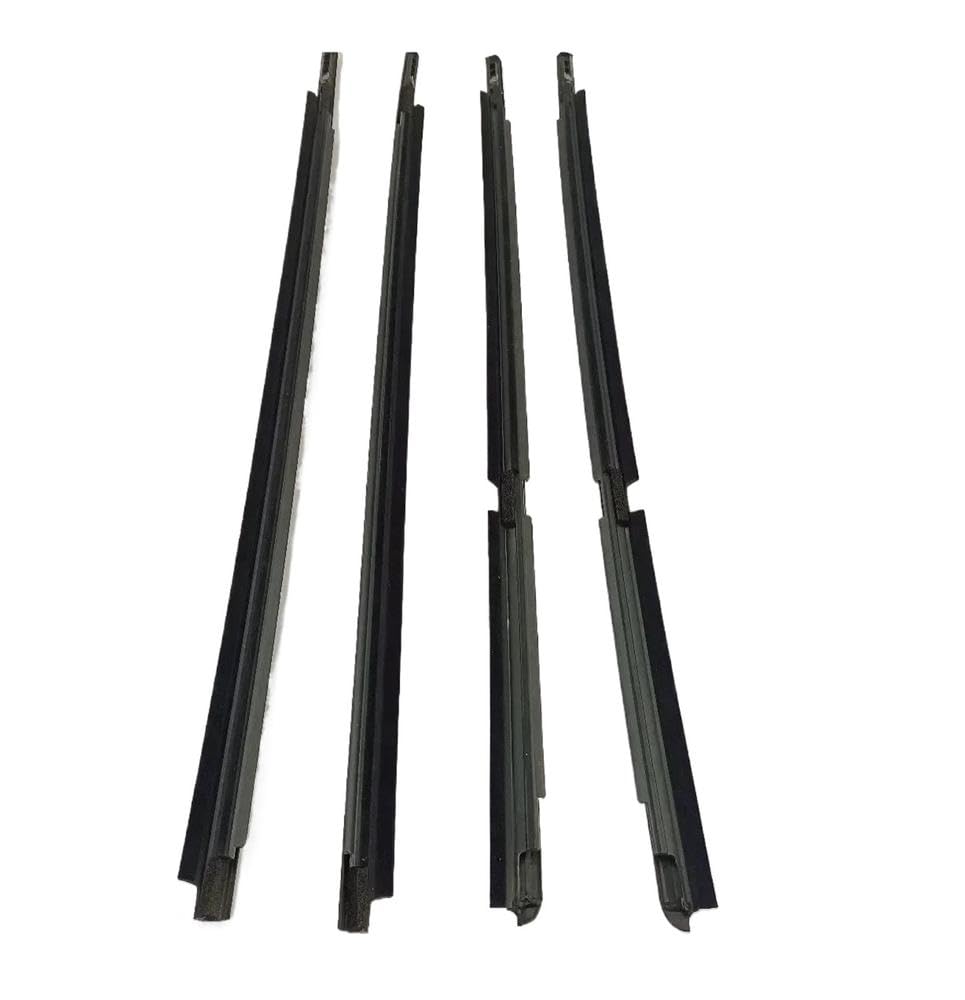 Bgdolpbu One Color Spare Parts 4 Pcs Sedan Saloon Outside Windows Rubber Sealing Strip For Yaris Xp150 2016-2022 68210-0D210