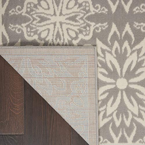 Tapete decorativo Nourison 5'3" x 7'3" rectangular miniatura 5