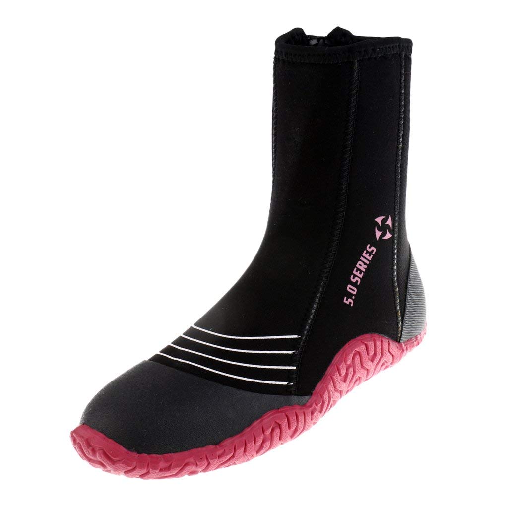 1 Paar Super Stretch 5mm Neopren Socken Tauchsocken Neoprensocken für Erwachsene Frauen