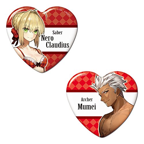 Amazon.co.jp: Fate/EXTELLA ハート缶バッジコレクション (BOX) : Toys