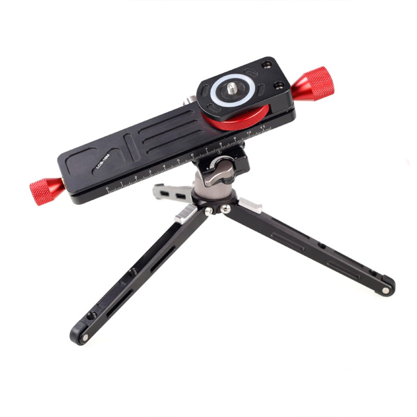 LCB-16M 160 mm Desktop Video Slide Track Professional Macro Track Slider für detaillierte Fotografie, abnehmbares Design